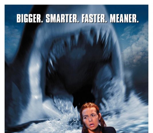 Deep Blue Sea (1999) Deep Blue Sea horror movie poster