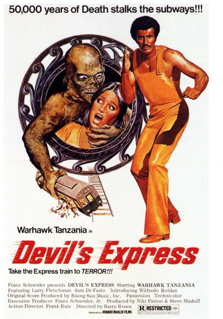 Devils Express Gang Wars horror movie poster