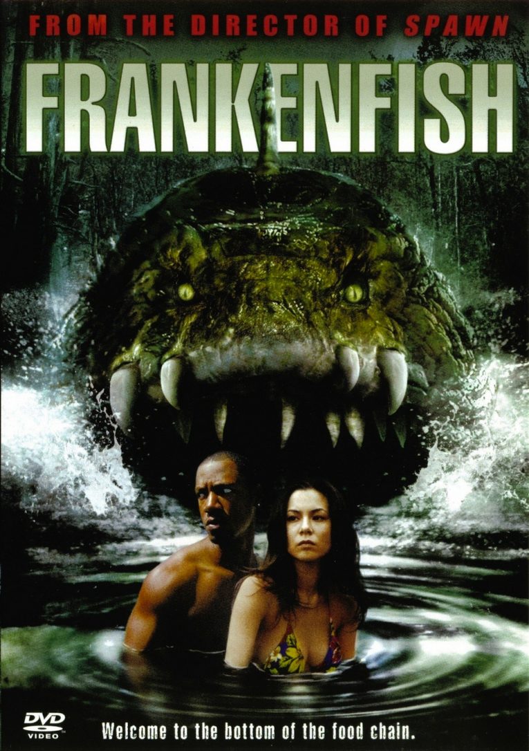 Frankenfish horror movie poster