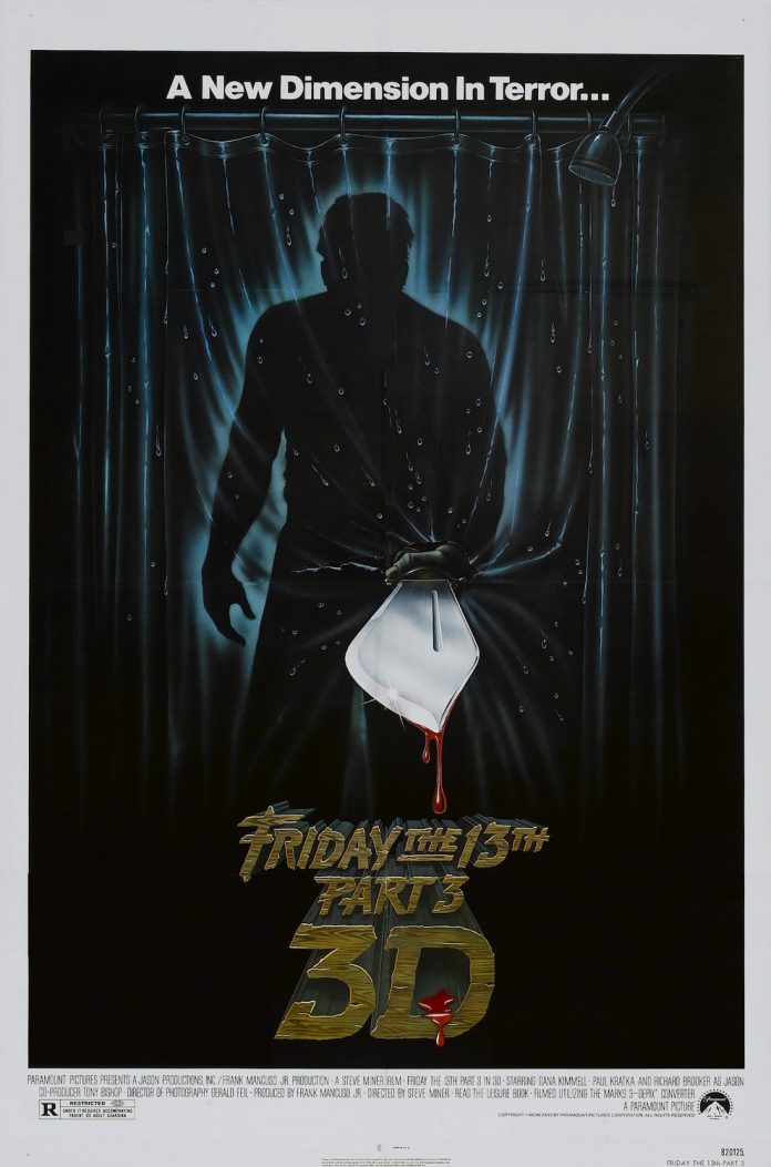 Friday the 13th Part 3 movie poster