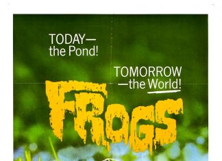 Frogs (1972) Frogs horror movie poster