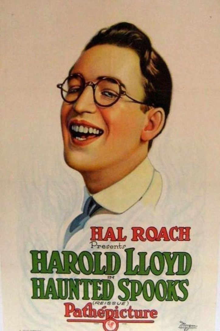 Harold Lloyd in Haunted Spooks movie poster