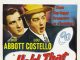 Abbott and Costello in Hold That Ghost movie poster