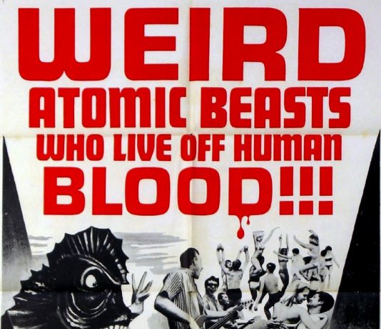 The Horror of Party Beach (1964) Horror of Party Beach horror movie poster