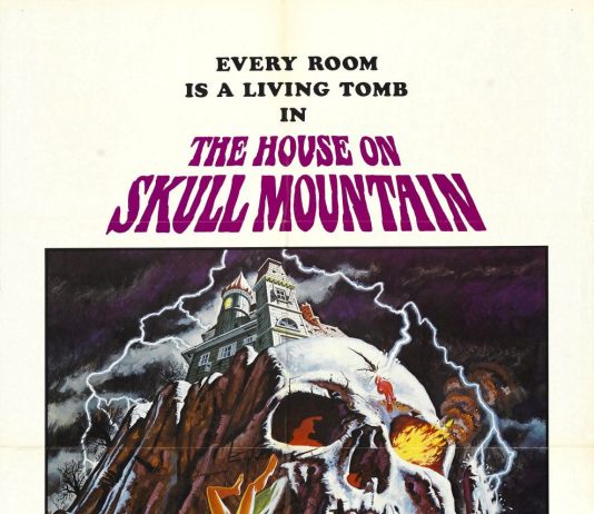 The House on Skull Mountain (1974) The House on Skull Mountain horror movie poster