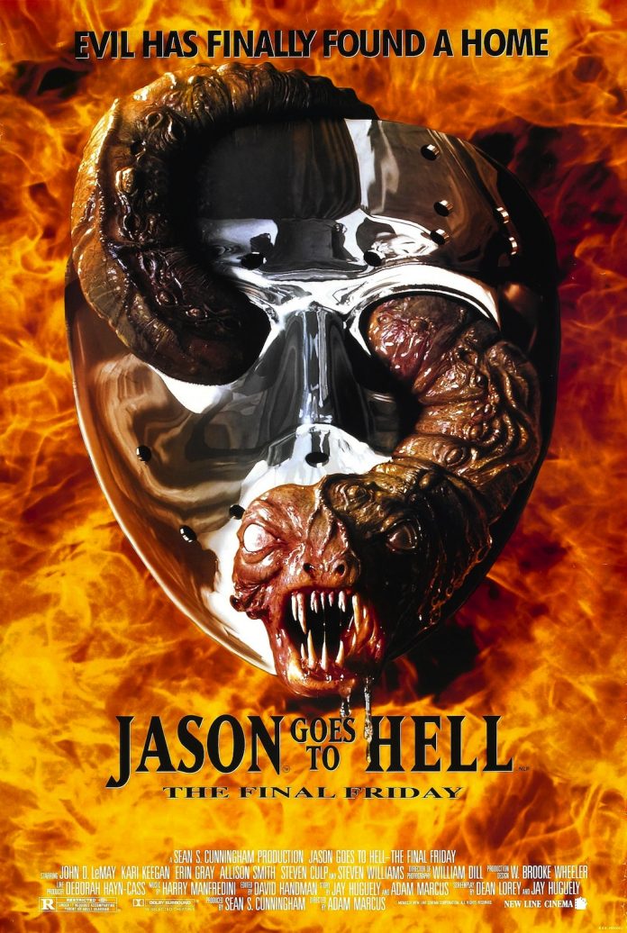 Jason Goes to Hell: The Final Friday horror movie poster