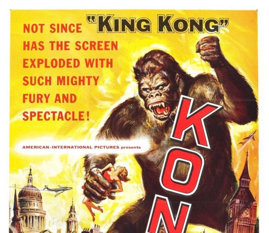 Konga (1961) Konga horror movie poster