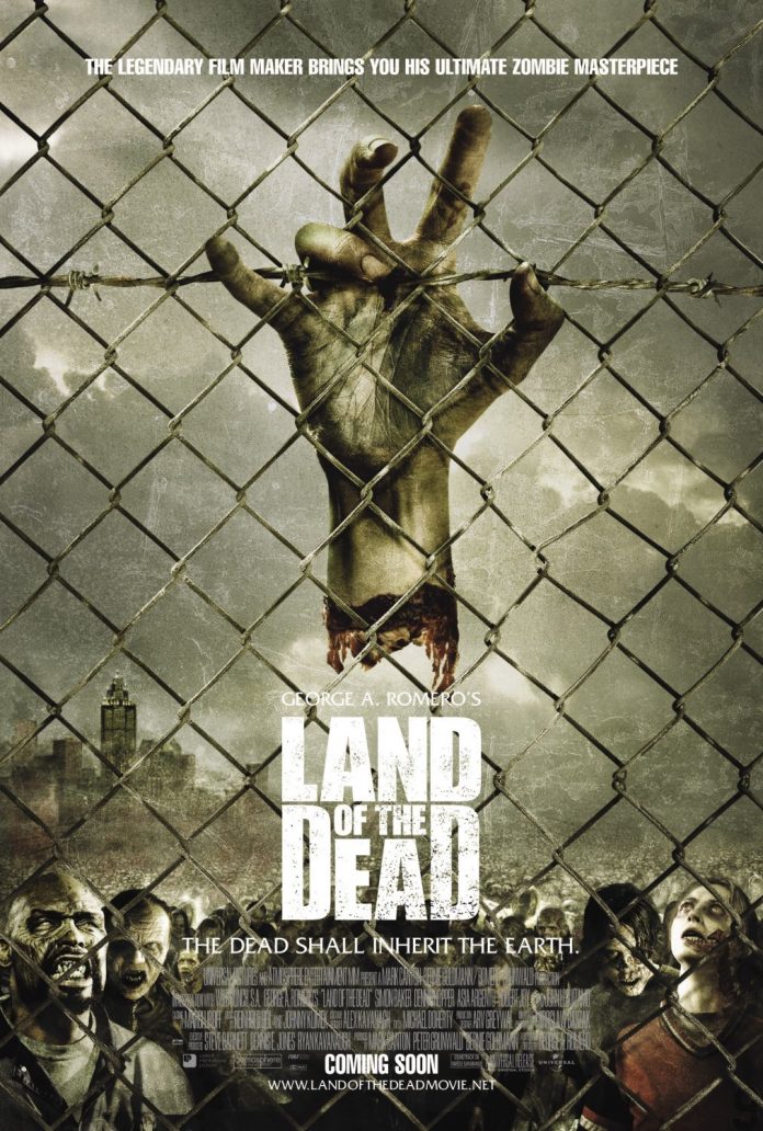 Land of the Dead horror movie poster