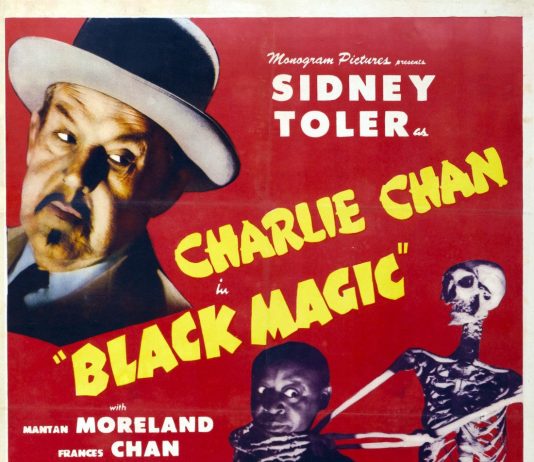 Meeting at Midnight (AKA Black Magic) (1944) Meeting at Midnight Charlie Chan movie poster