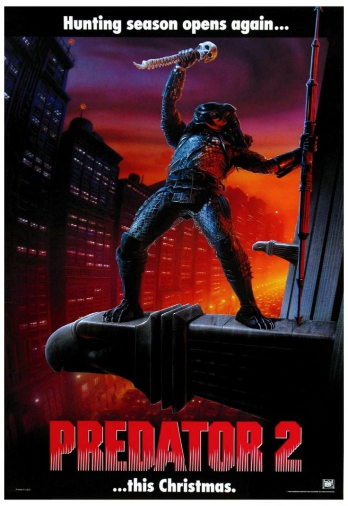 Predator 2 movie poster