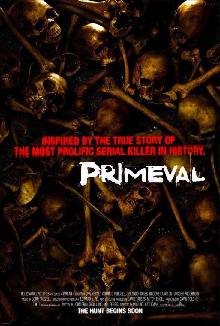 Primeval horror movie poster