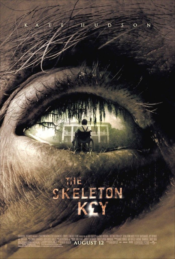 The Skeleton Key horror movie poster Kate Hudson voodoo hoodoo