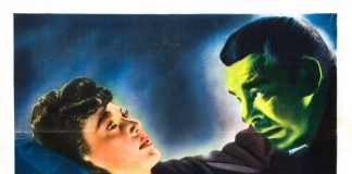 Son of Dracula (1943) Lon Chaney Jr. in Son of Dracula horror movie poster