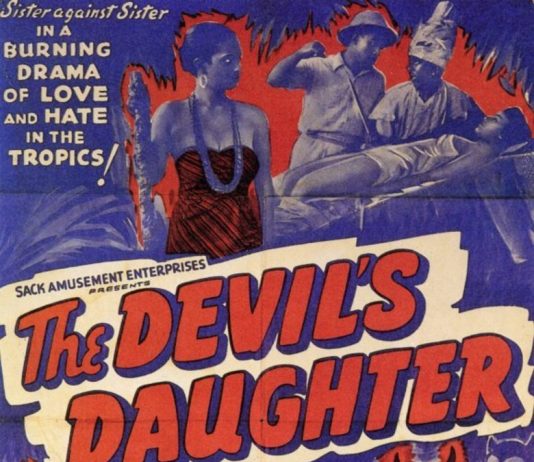 The Devil’s Daughter (1939) The Devil's Daughter horror movie poster