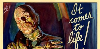 The Mummy (1932) Boris Karloff in The Mummy (1932) horror movie poster