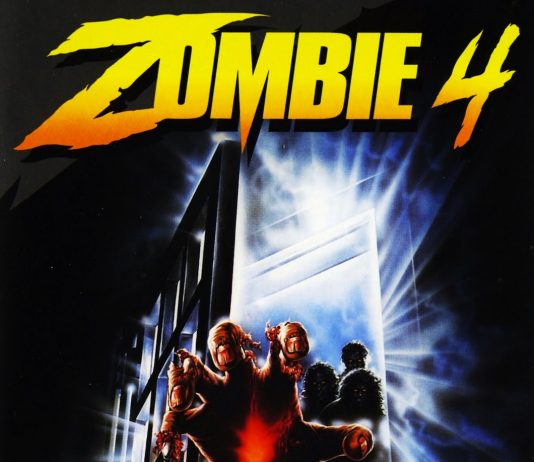 Zombie 4: After Death (1988) Zombie 4 horror movie poster