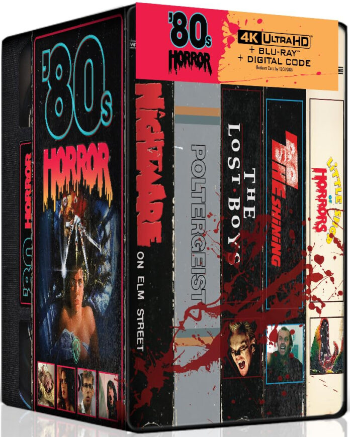 ’80s Horror 5-Film Steelbook Library Case