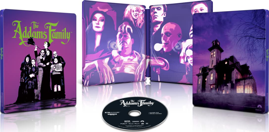 The Addams Family 4K Steelbook