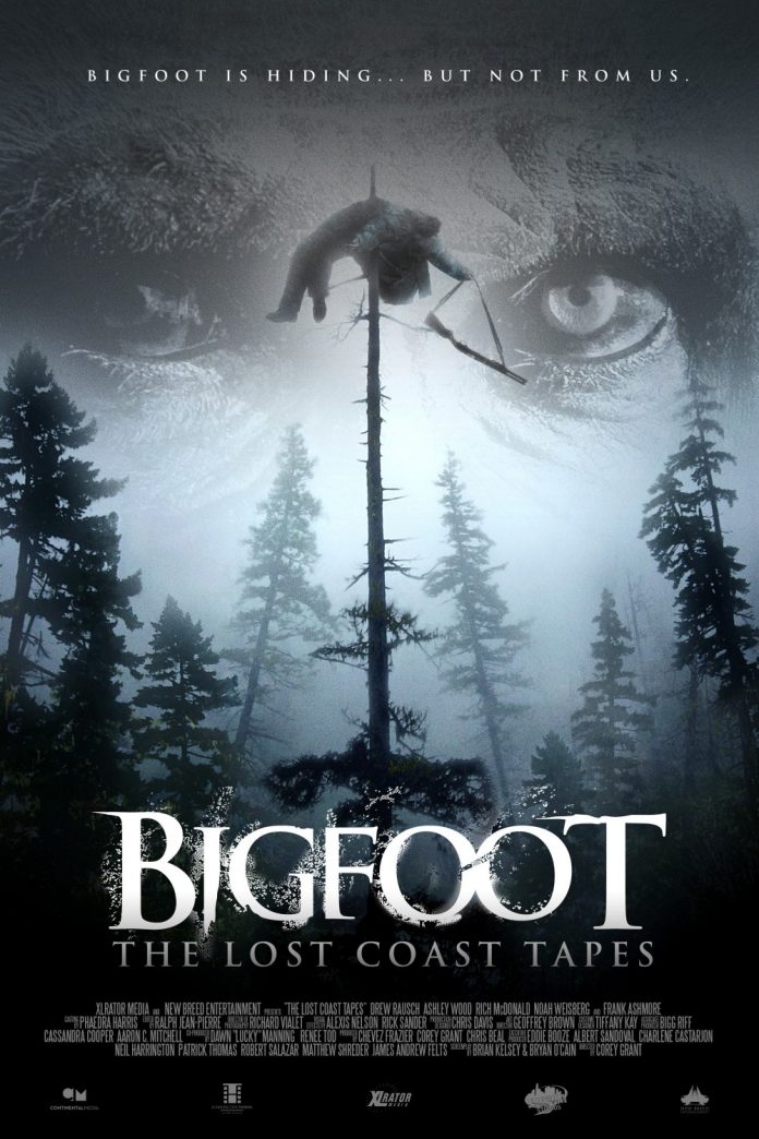 Bigfoot: The Lost Coast Tapes horror movie poster
