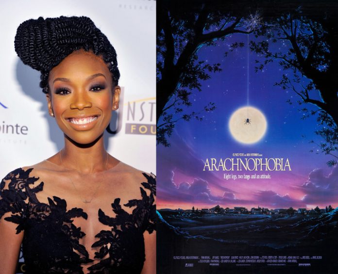 Brandy Norwood, Arachnophobia