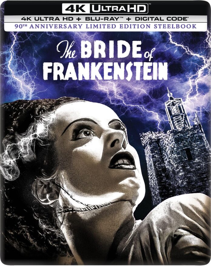 The Bride of Frankenstein: 90th Anniversary Limited Edition Steelbook 4K
