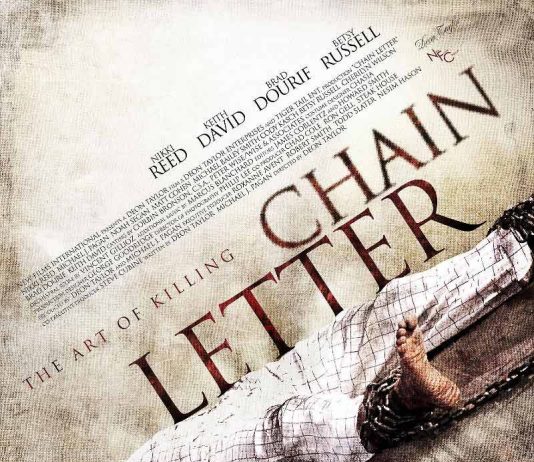 Chain Letter (2010) Chain Letter horror movie poster