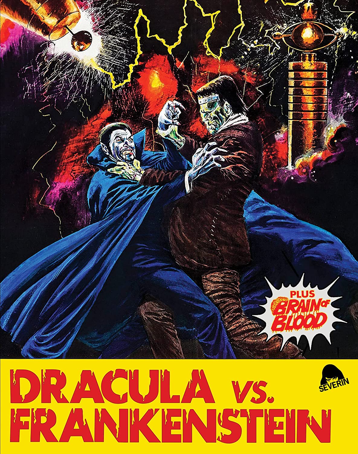 Dracula vs Frankenstein Plus Brain of Blood