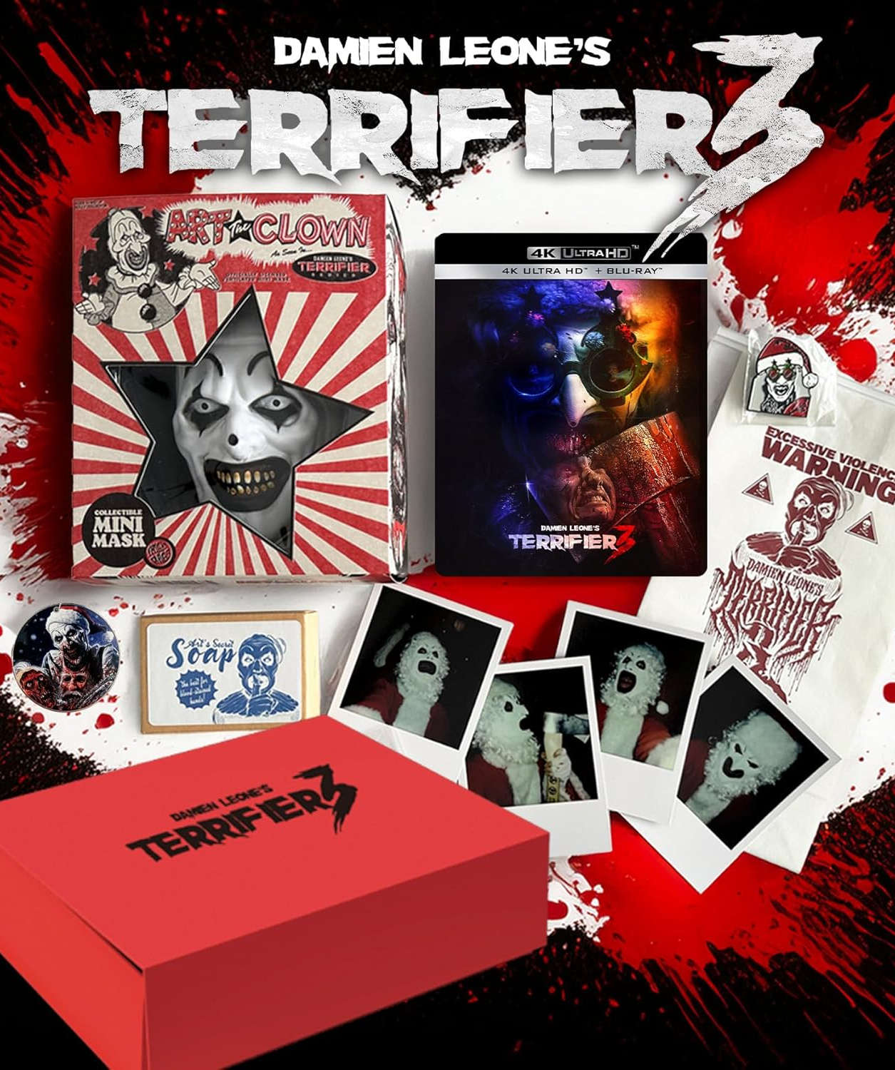 Terrifier 3 Limited Edition Collector’s Box Set