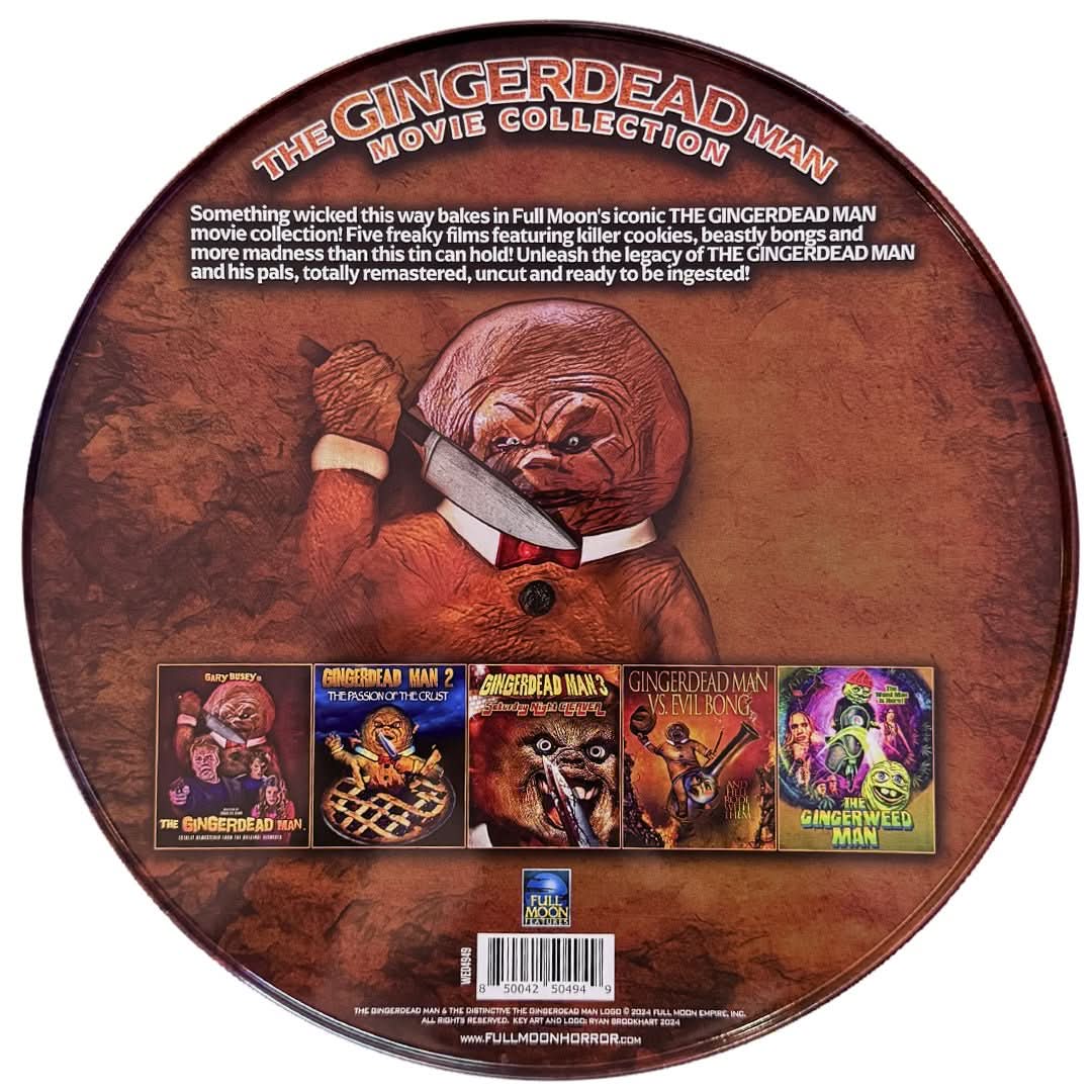 The Gingerdead Man Movie Collection Cookie Tin