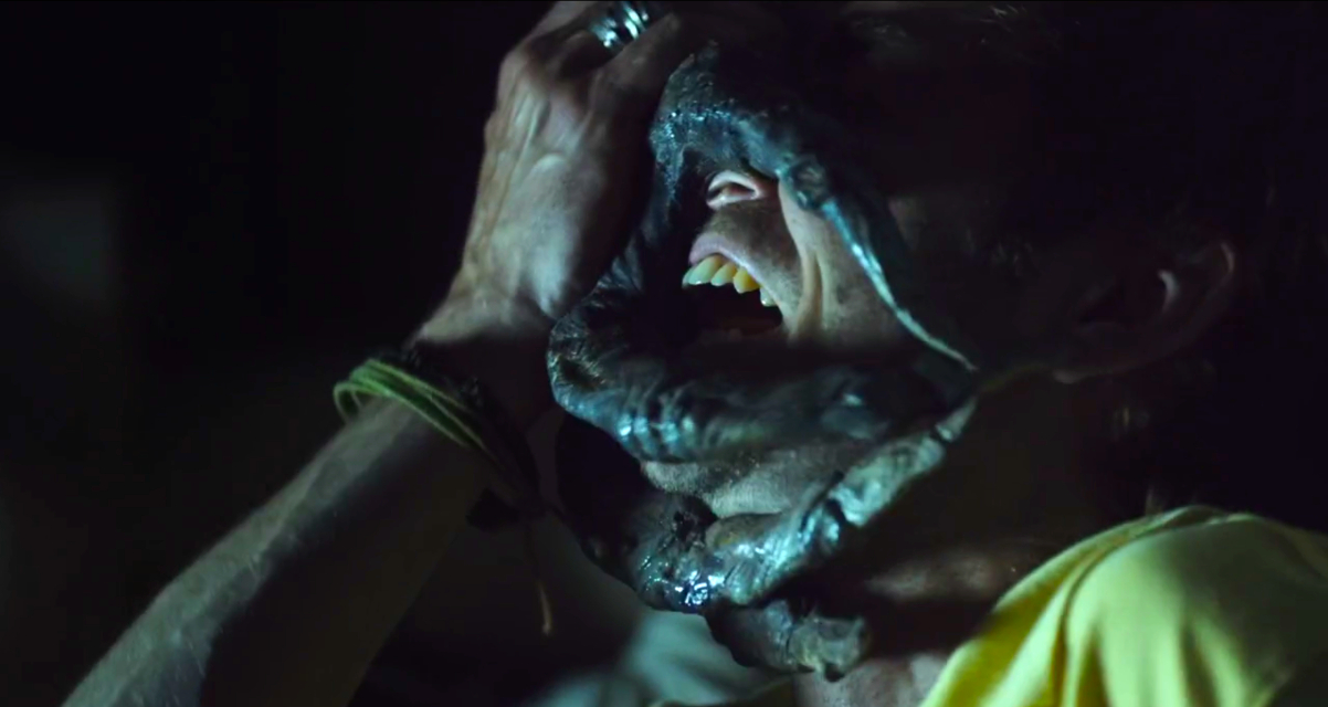 A scene from the horror movie Storage 24